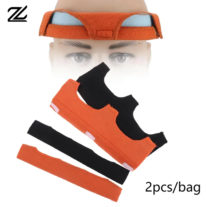 

2pc/bag Hard Hat Welding Sweat Bands Pad Liners Flame Retardent for Industrial Helmets Welding Helmet Hard Hats Accessory
