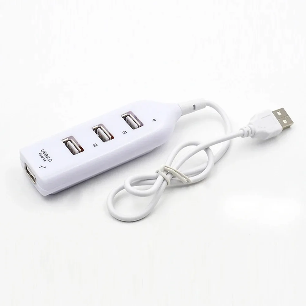 4-in-1 USB HUB USB 2.0 HUB USB Splitter USB Extension HUB USB2.0 Converter Extender Cable Interface Dock for PC Laptop Desktop