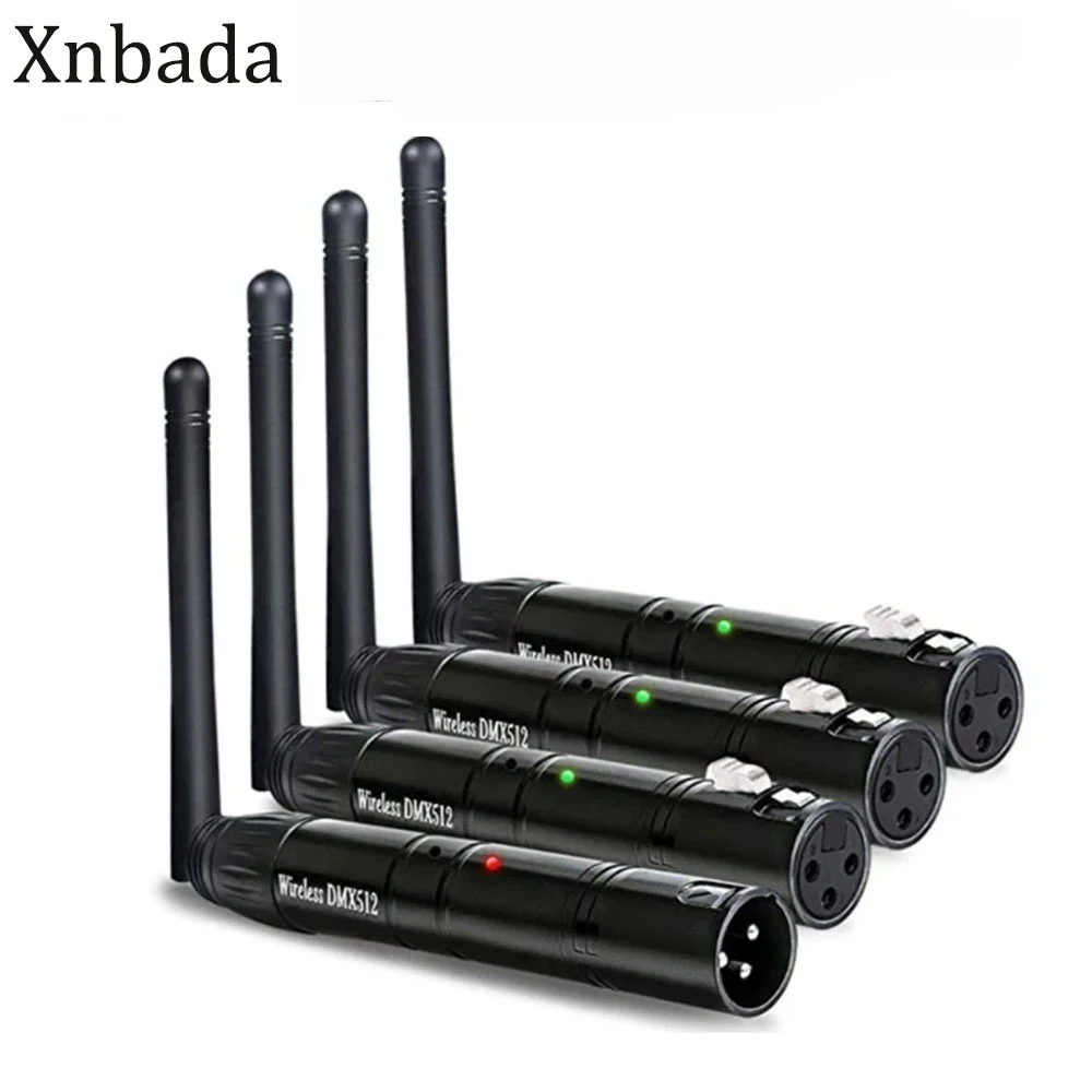 DMX512 Controller Wireless Receiver Transmitter  2.4G ISM Dif Communication Distance 300m for Stage Par DJ Disco Bar Lights