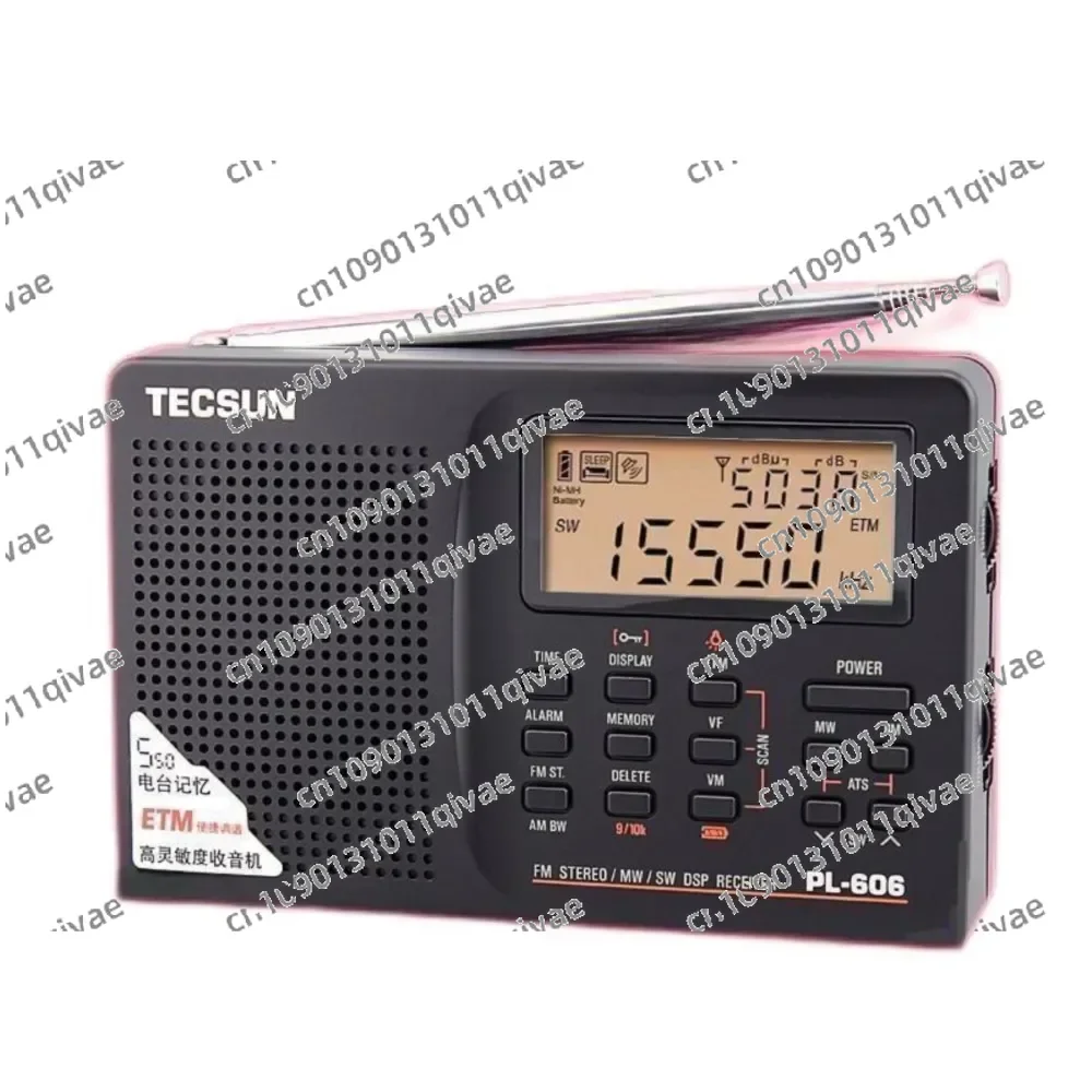 

PL-606 DSP Радио FM Стерео/MW/SW/LW Радиоприемник Цифровой полнодиапазонный FM Стерео Портативное Радио PL606