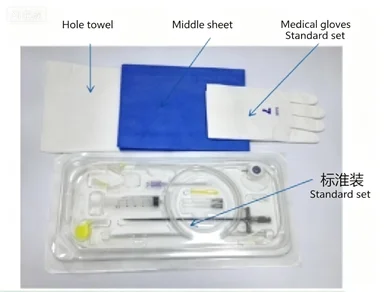 Disposable Surgical Cardiovascular Angiography Drape Pack