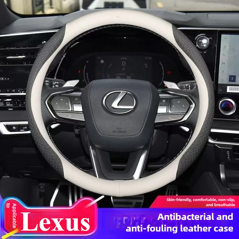 

Car Steering Wheel Cover for Lexus RX 400h 450h TX350 LX600 RX400h RX350 RX350h LS400 UX250h NX ES 300h 350 CT200h Accessories