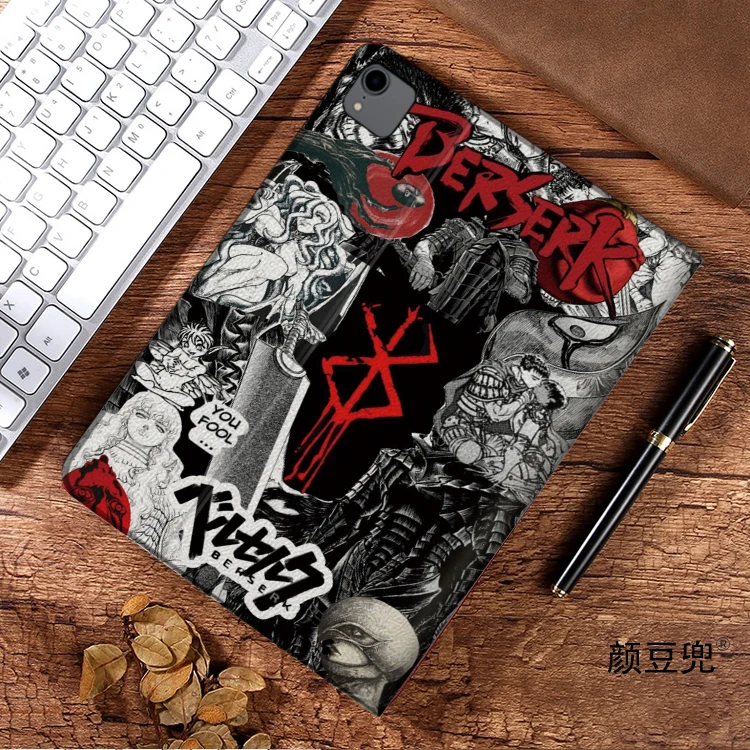 Berserk Anime Case For iPad 10.2 8th 10th Air 4 5 Mini 5 6 Case Luxury Silicone For iPad Pro11 12.9 inch 2022 Air3 Pro 10.5 in22