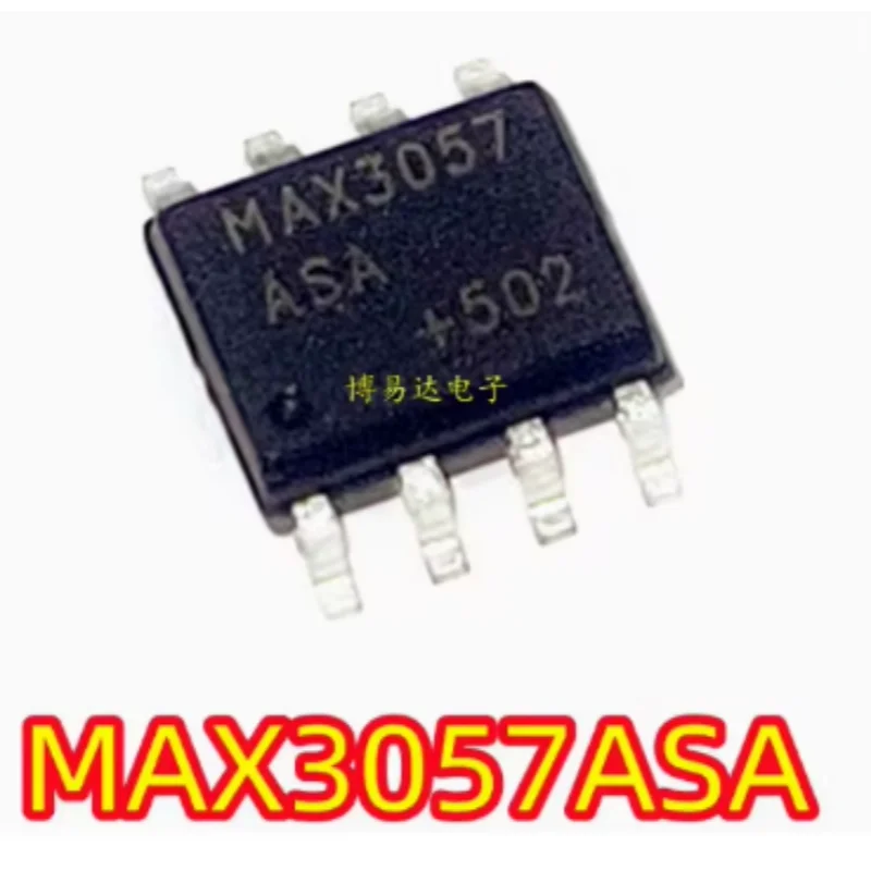 10PCS MAX3057ASA  CAN Transceiver 2Mbps ±80V Fault Protection SOIC-8 Original New
