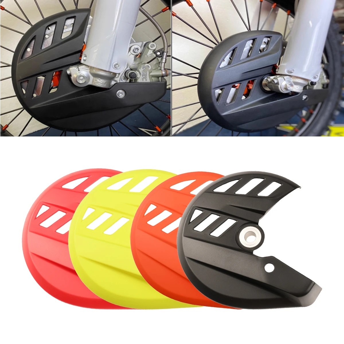 

Motorcycle Brake Cover Front Brake Disc Guard For SX XCF XC XCW XCFW EXC EXCF 125 250 300 350 450 200 TC FC TE FE TX 2025 Enduro