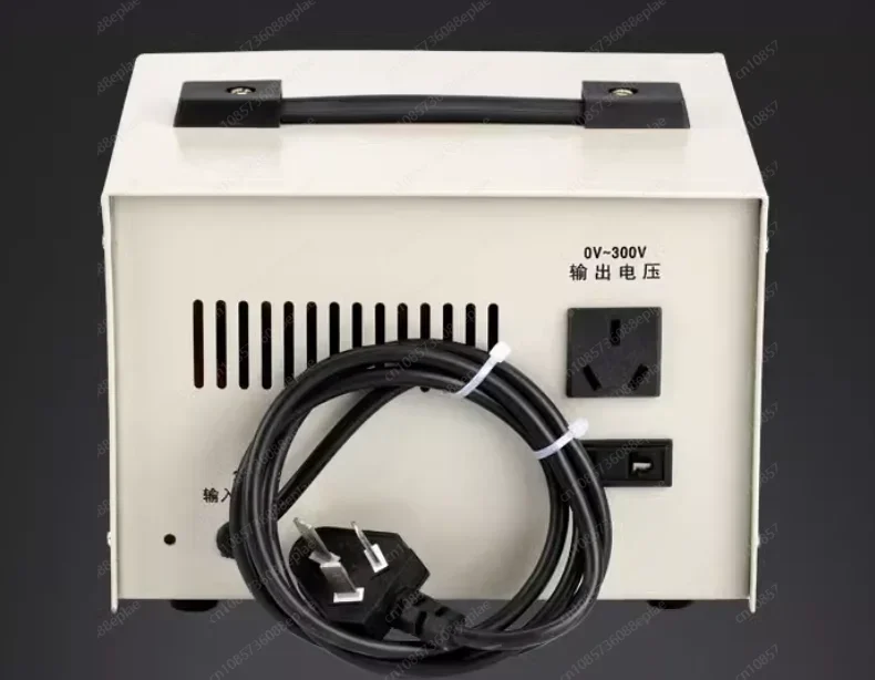 

500W Single Phase AC Voltage Stabilizer, 220V, 0.5 kW, 0 to 300V Contact, Adjustable Power Transformer