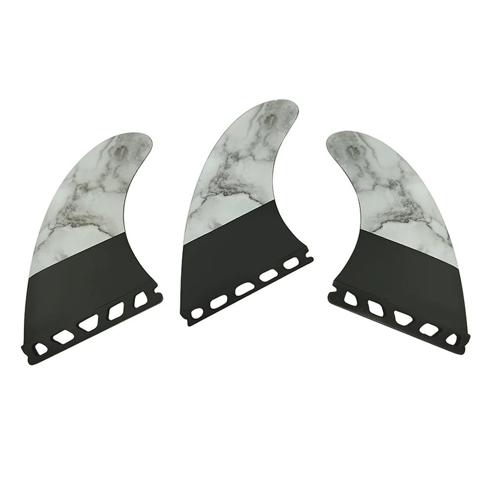 

UPSURF Future Medium/Large Size Tri Fins Fibreglass Surfboard Fins Quilhas Thrusters Surfing Fins Single Tabs Short Board Fins