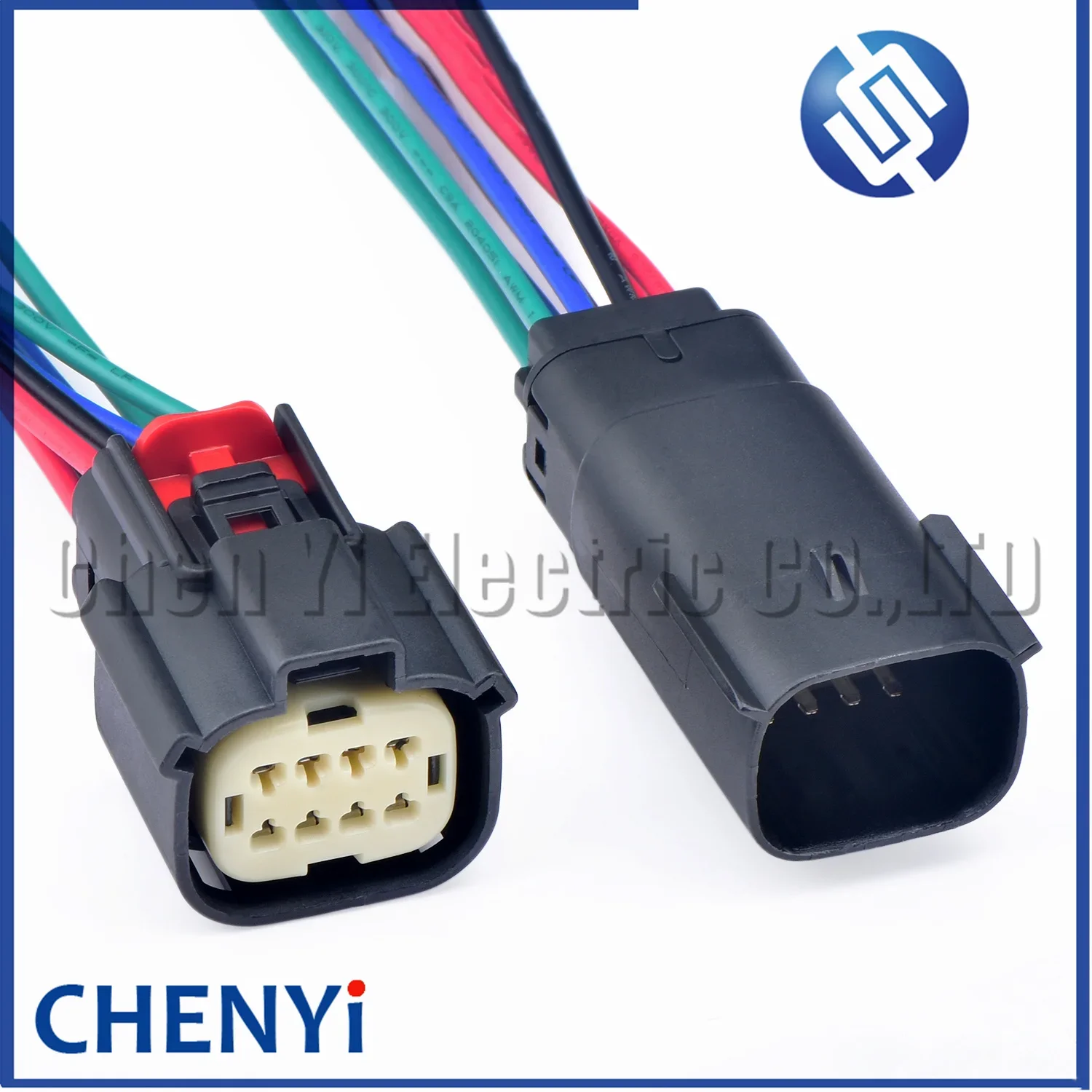 8 Pin 33472-0801 Auto Elektrische Scheinwerfer Licht Buchse Auto Motor Kabel Stecker Für Ford BUICK Chevrolet Mit kabelbaum