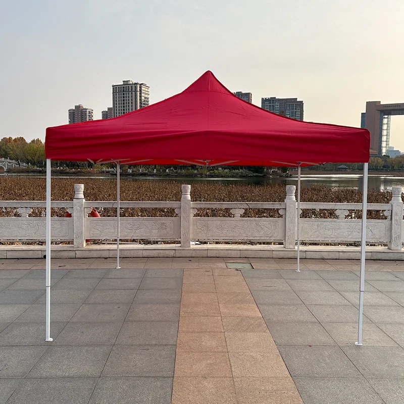 2026 Large Outdoor Advertising Umbrella Stall Exhibition Tent Promotional Foldable Outdoor Tentpromote sales