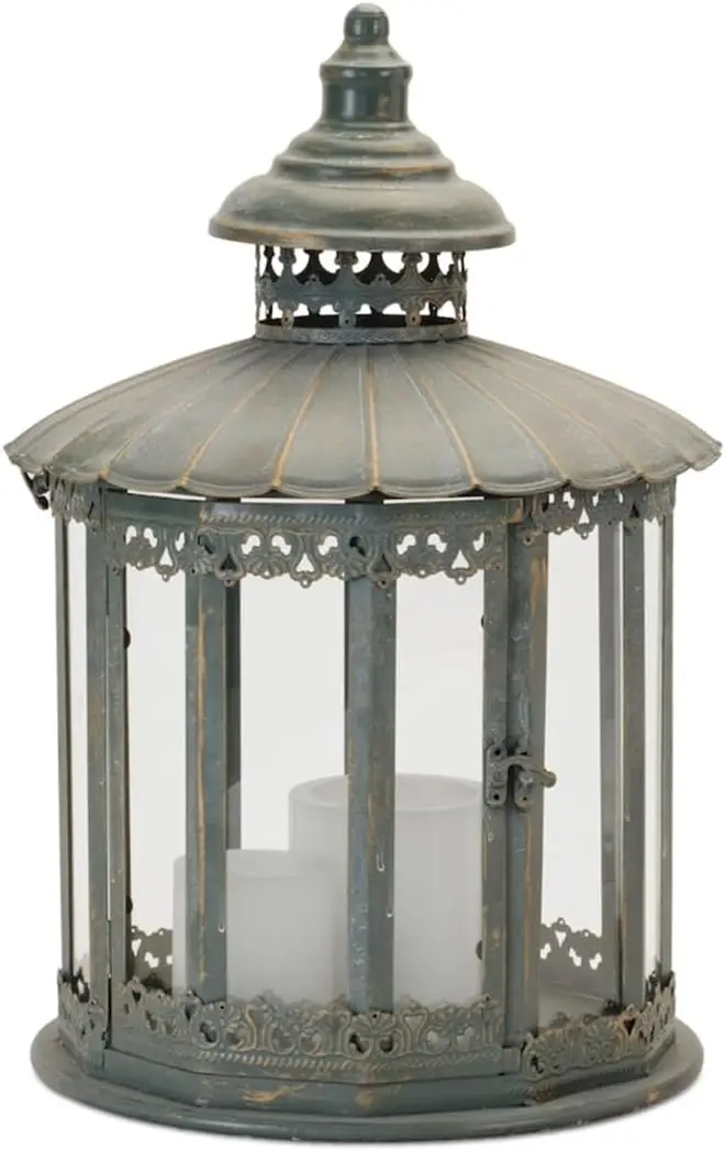 Decorative Candle Lantern, 13.75