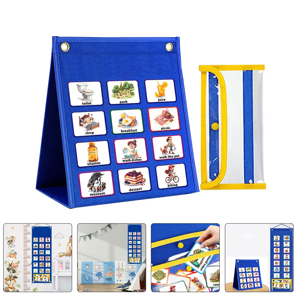 1Set Daily Routine Chart for Visual Schedule Board Chore Chart Behavior Incentive Calendar Schedule Planning view 2