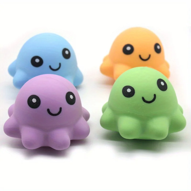 

1-4Pcs New Octopus Squeezing Joy Release Novel Stress Relief Toy Creative Flour Ball Fun Trick Game Toy Children's Birthday Gift