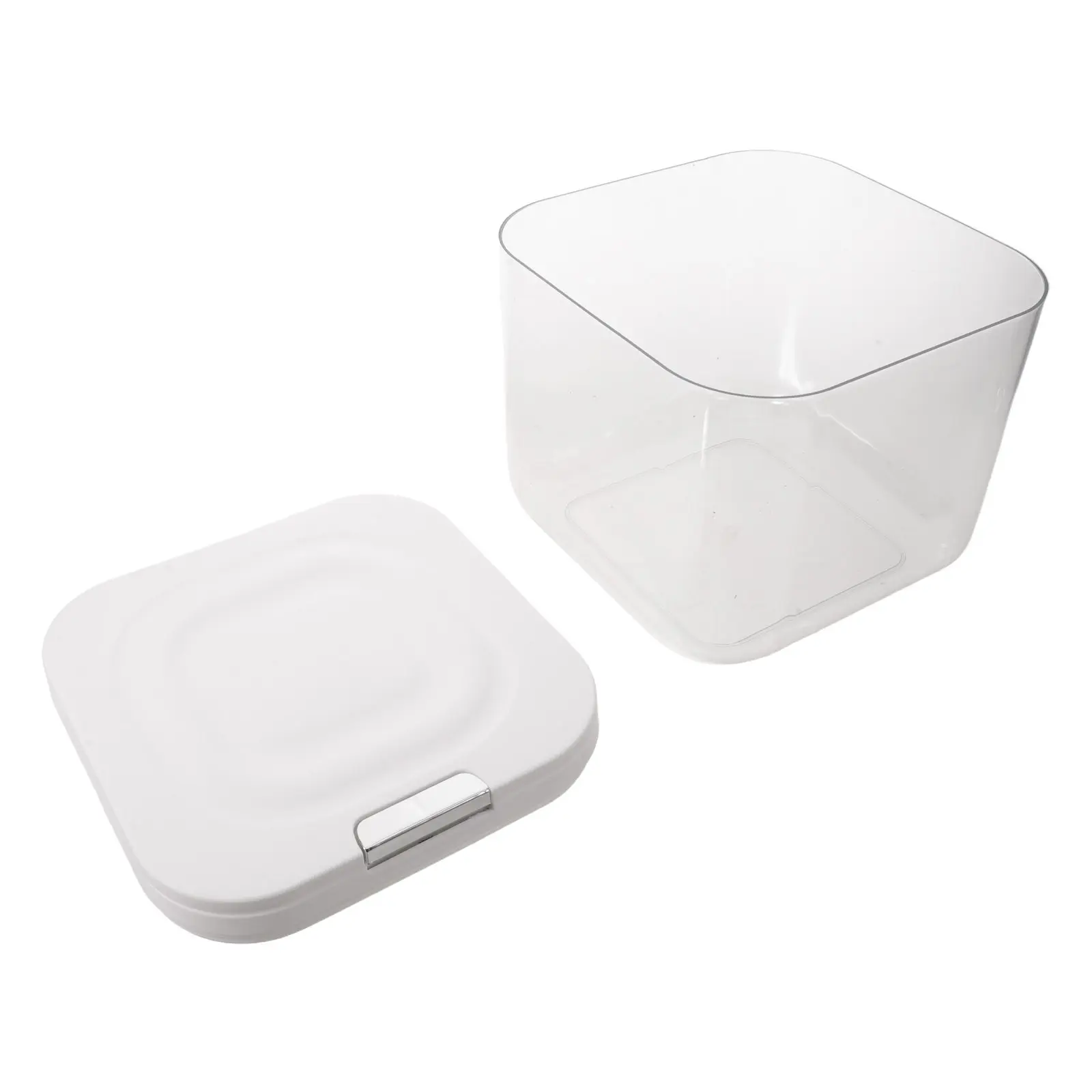 Laundry Detergent Capsule Storage Box Transparent Organizer Container Large Capacity Portable for Bathroom Kitchen Use