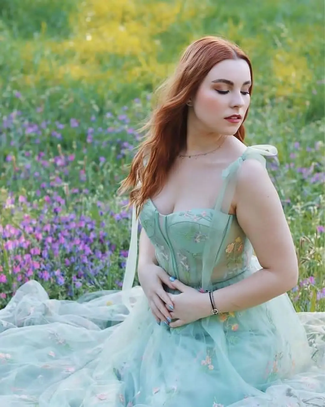 

Long Flower Embroidery Tulle Prom Dress for Teens 2026 Formal Evening Party Floral Gowns Formal Dress Women Elegant