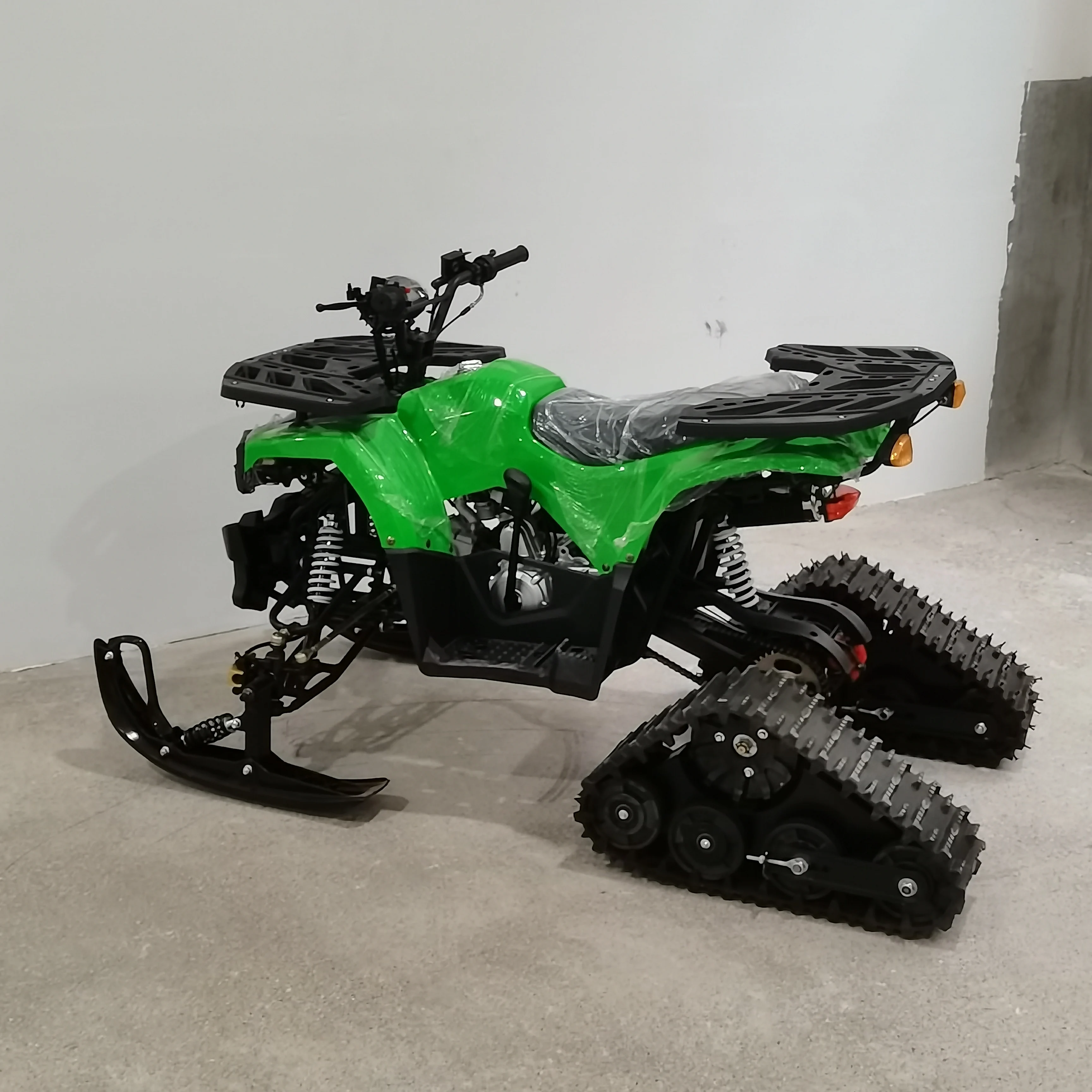 Hot 125cc 4WD Snowmobile/ATV with 4 Stroke Engine EPA Certified Snow Shovel ATV