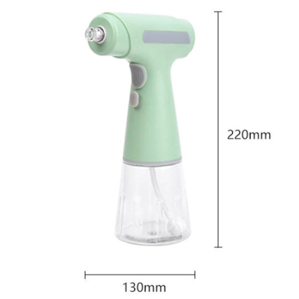 Electric Spray Bottle Adjustable Atomizing Nozzle Cordless Misting Sprayer Anti-Drip For Garden Plants Cleaning Beauty= Care