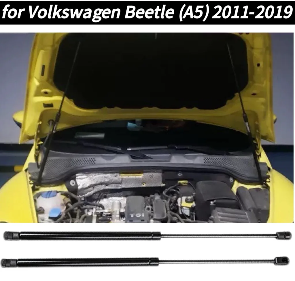 

Front Bonnet Gas Lift Struts Dampers For VW Beetle A5 2011-2019 Maggiolino Fusca Coccinelle Modified Hood Support Shocks