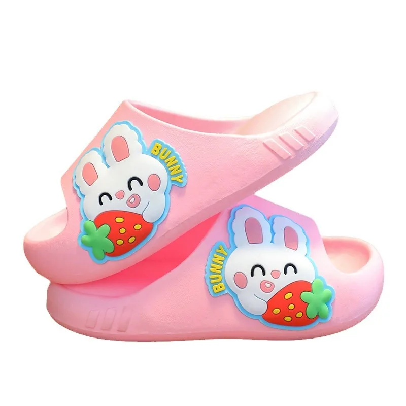 Children Soft-soled Non-slip Water Sandals Summer Kids Cartoon Thick-soled Beach Shoes Boy Girl Flip-flops Outdoor Casual Sandal - view 4