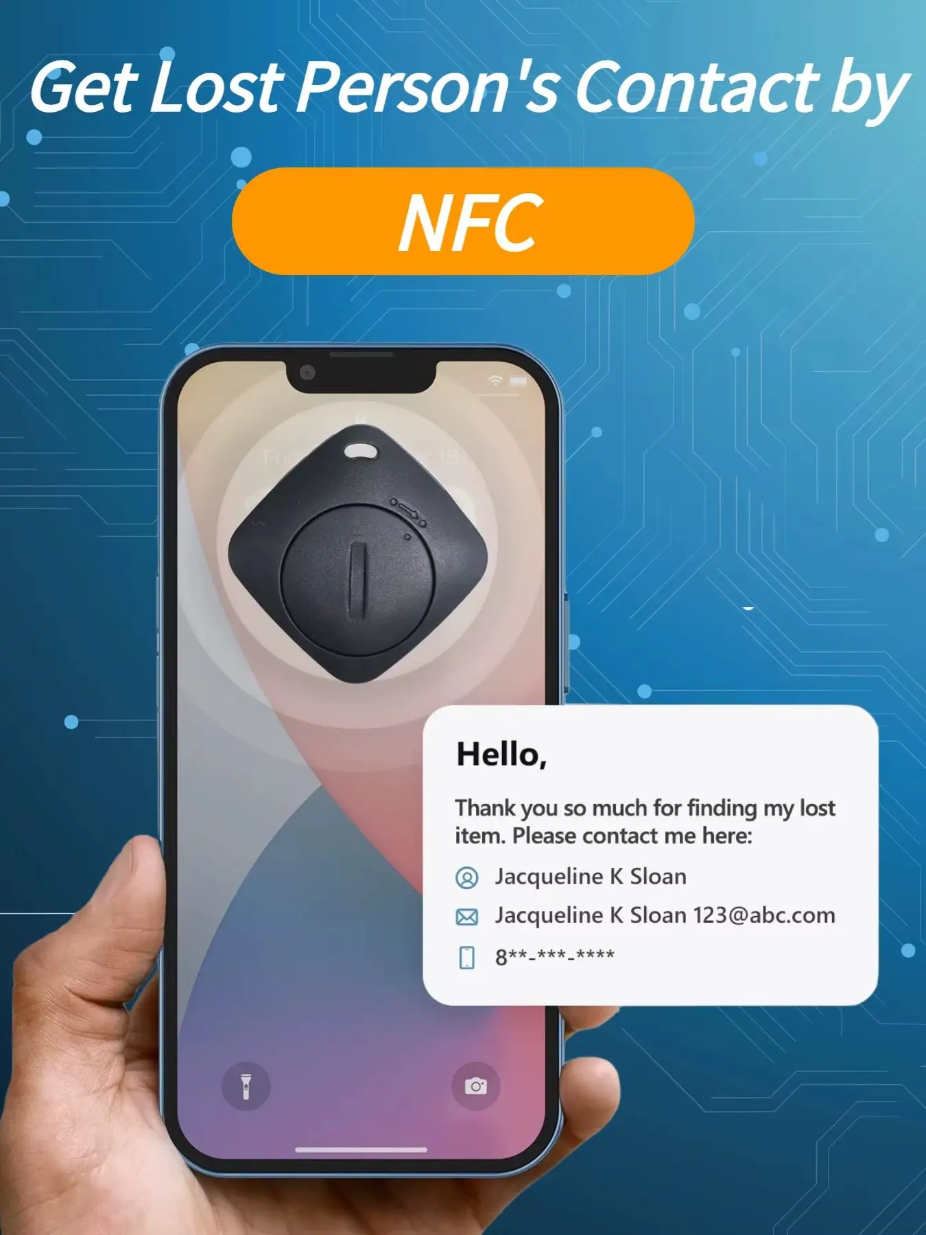 جهاز تعقب بلوتوث ذكي من AIYATO يعمل مع Apple Find My، جهاز تذكير مضاد للفقدان، محدد موقع MFI، مكتشف الحيوانات الأليفة للأطفال، 4 عبوات #5