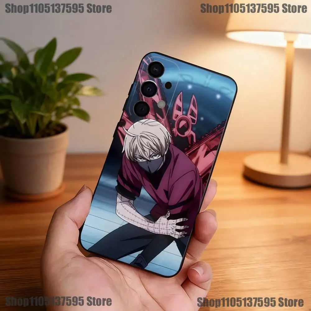 حافظة هاتف أنيمي T-Tougen Anki لهاتف سامسونج S25، S24، S21، S22، S23، S30، Ultra، S20، Plus، Fe، Lite، 5G غطاء أسود #4