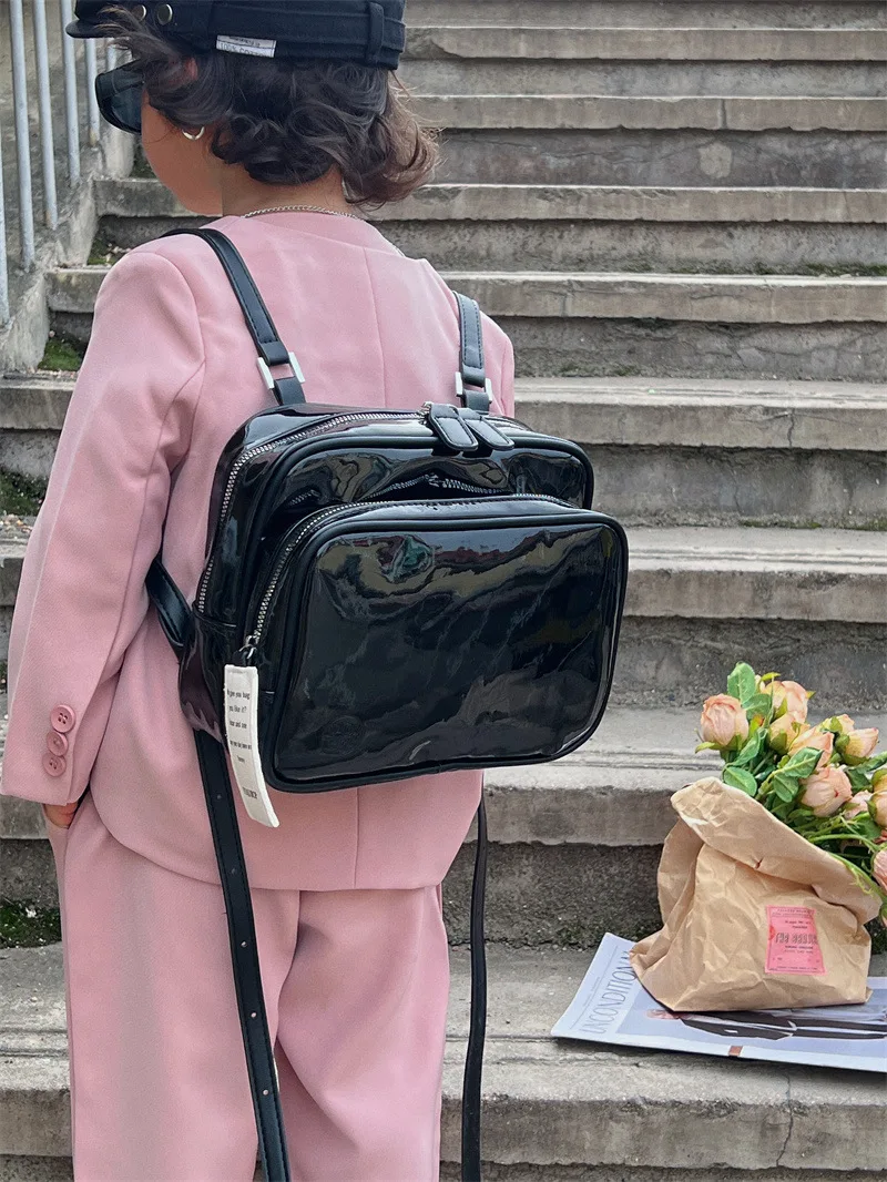 Mochila de estilo coreano para niños y niñas, morral sencillo e informal para estudiantes de jardín de infantes, 2023