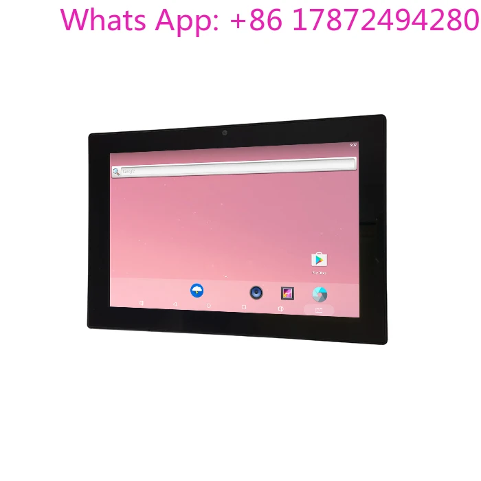 4+32g Android 14 Poe Flat Panel Video Audio  Wall Mounted Industrial Stage Lighting Quad Core Processor Wireless
