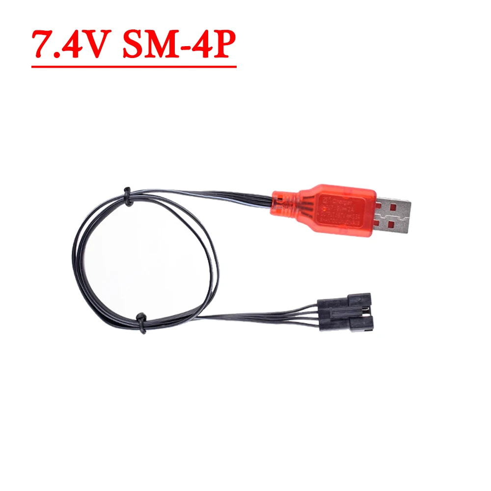 7.2V/7.4V NiMH Lipo Li-ion Battery Charger For RC Car Boat Tank Truck Guns toys battery with SM-2P/SM-3P/SM-4P SM Plug charger