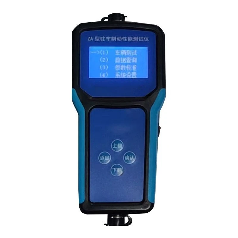 

Vehicle testing station 10-ton tension gauge ramp parking brake performance tester