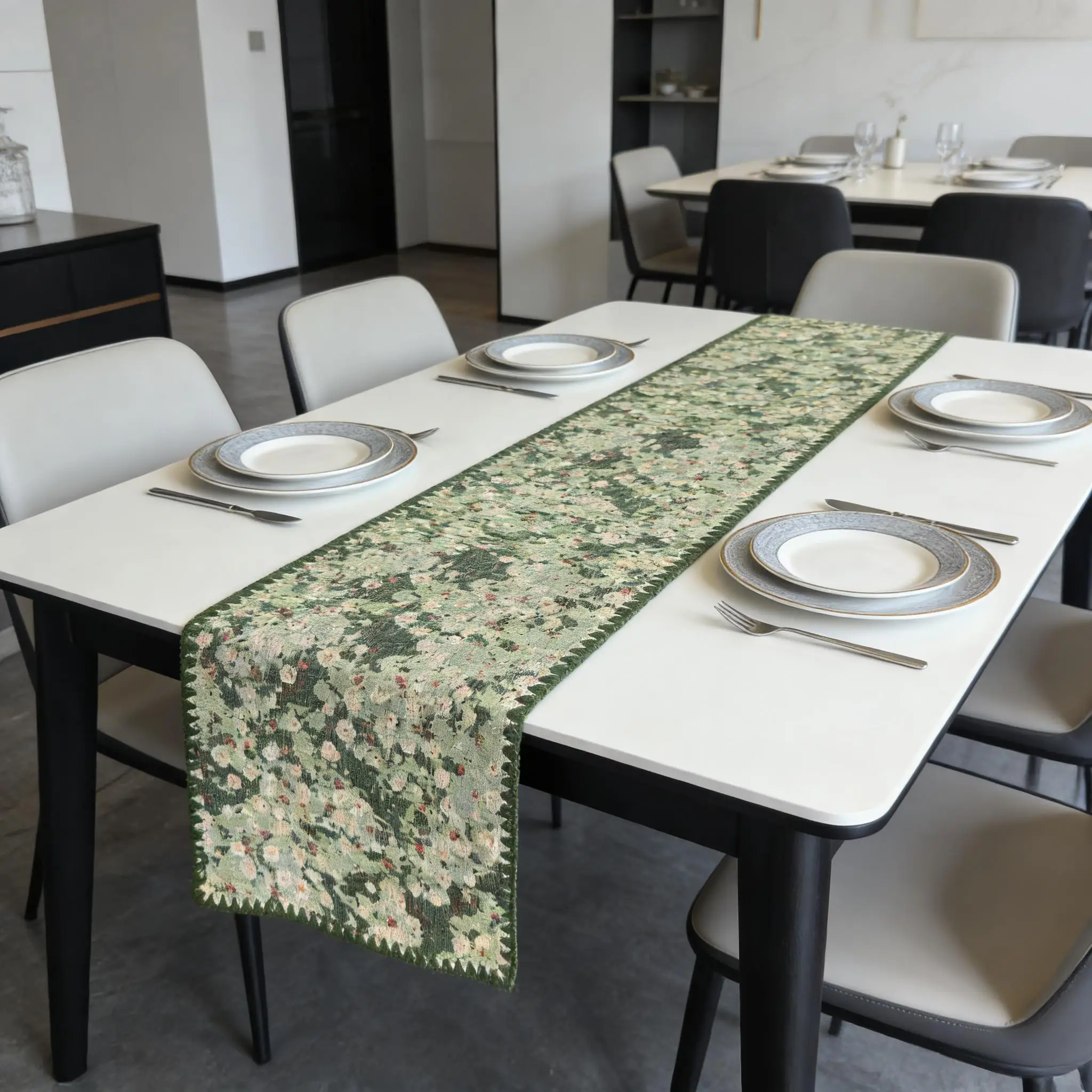 Table Runner TV Cabinet Table Runner Nordic Cotton Table Runner for Dining Table, TV Cabinet and Center Table Decor