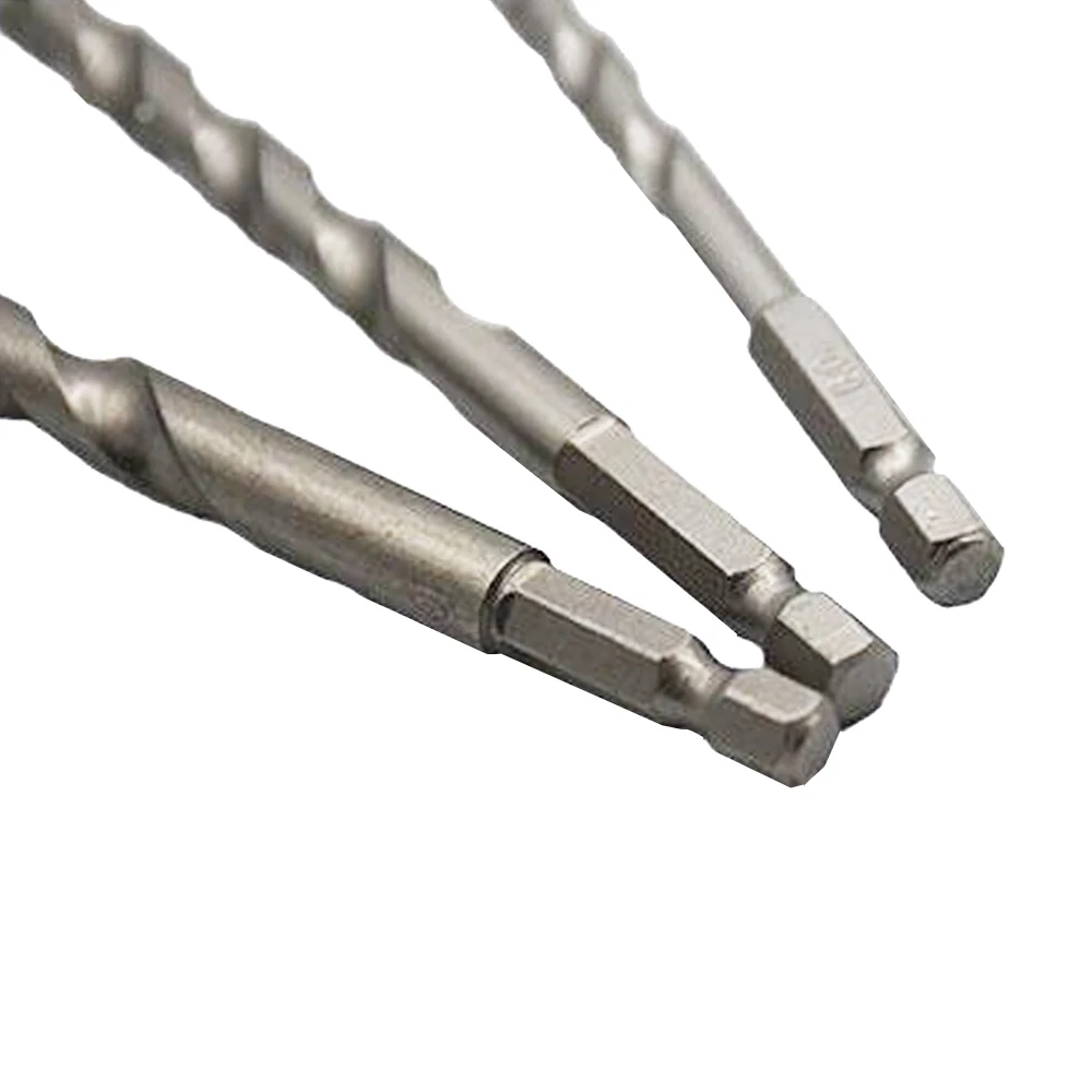 Brocas de albañilería con martillo eléctrico con mango Hexagonal, juego de brocas para hormigón y carpintería, herramienta eléctrica de agujero de escariado