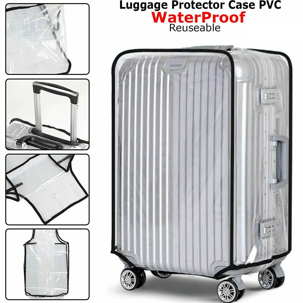 

Clear Protective Sleeve Protector Bag Suitcase Accessories Luggage Protector Luggage Cover Suitcase Cover Trolley Cover