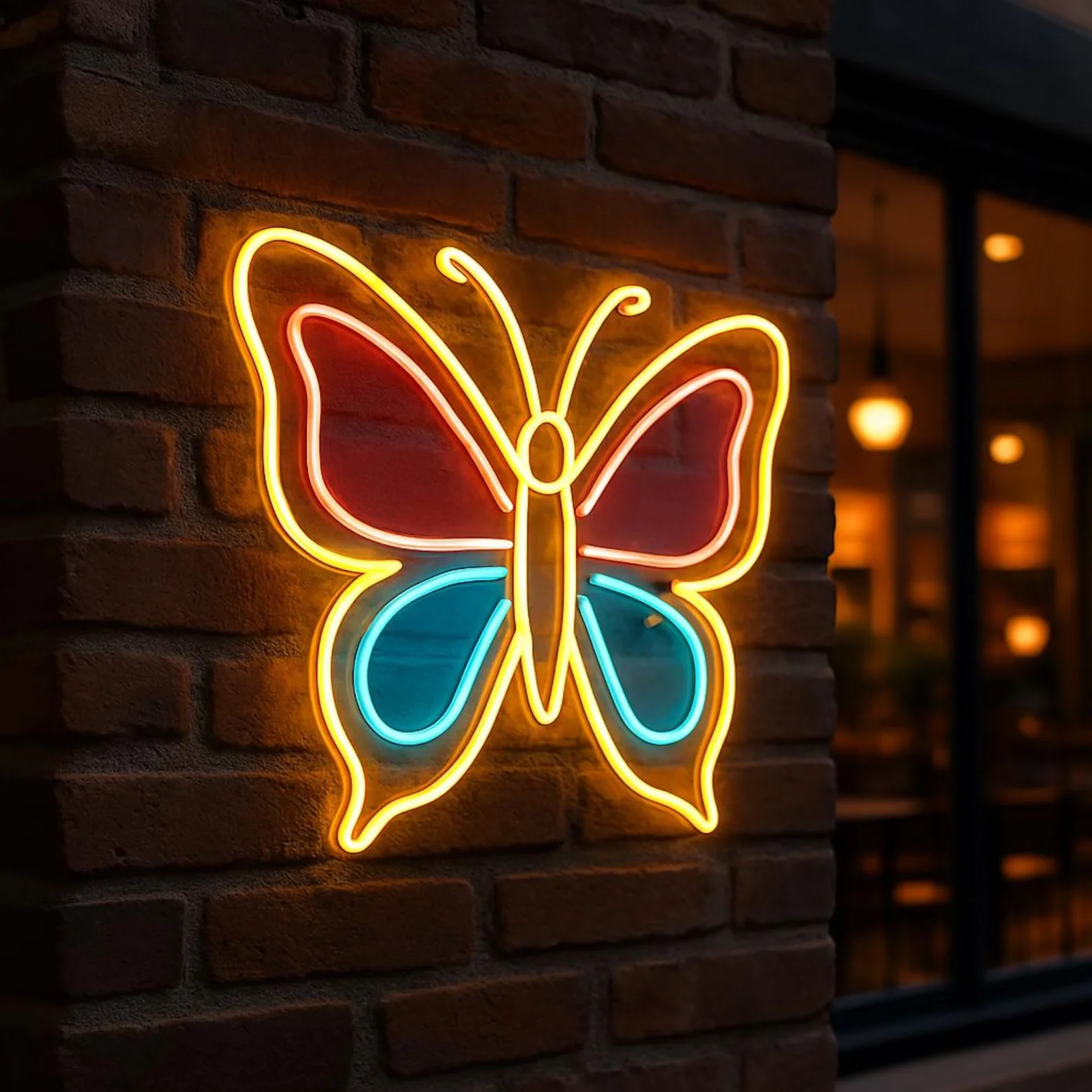 

Неоновая вывеска с насекомыми, неоновая вывеска с бабочкой и божьей коровкой, неоновая вывеска в виде пчелы и стрекозы, муравьи, светлячок, декор стен от комаров, подарок для детей