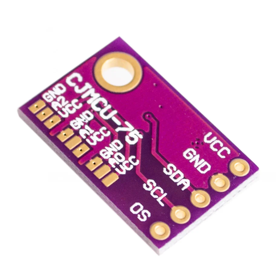 10PCS/LOT LM75 75 temperature sensor high speed I2C interface high precision development board module