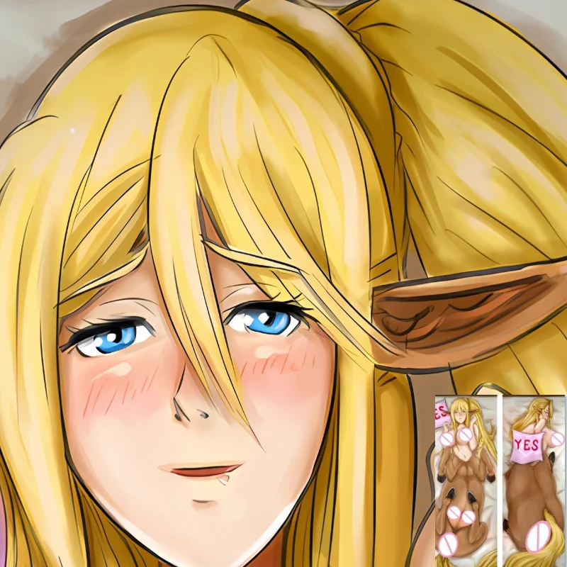 

DIY Customized Fluffy Furry Orcus Dakimakura Anime Centorea Shianus Pillowcase Double-sided Print Hugging Body Pillow Cover Case
