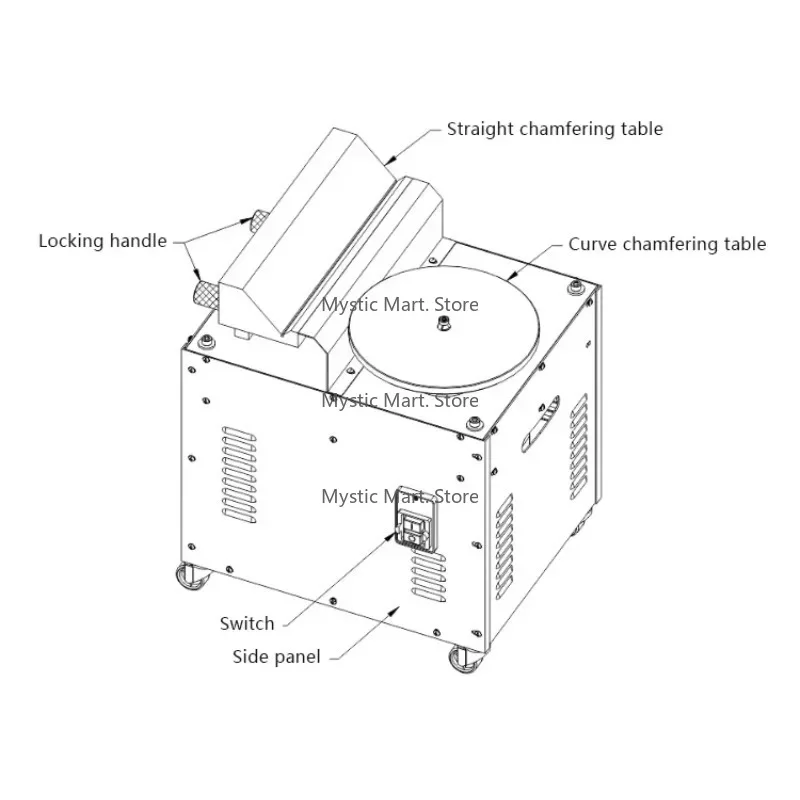 

MR-R800 High - Efficiency Complex Chamfer Machine Clamp - Free Operation Pipe Cutting Equipment