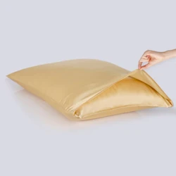 Housewife Pillowcase 1PC Both Sides 100% Mulberry Silk 16MM Size 60x60cm 80x80cm