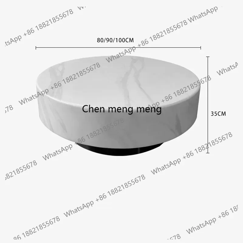RR Living Room Marble Coffee Table Bedroom Luxury Simple Modern Coffee Table Decorative Industrial Muebles Para El Hogar Furnitu