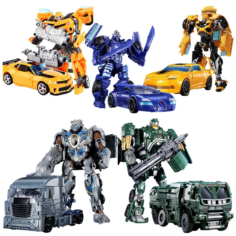 NEW Transformation Robot Toys Car 2IN1 Movie Anime Action Optimus Figures Deformation Robot Toy Model Toy For Children Gifts