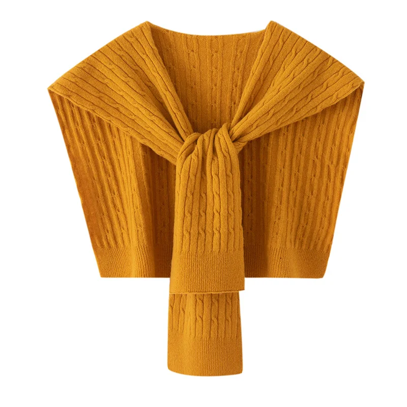 

Женская шерстяная шаль с цветочным узором, шаль в стиле ретро на четыре сезона, весна-осень-зима, вязаный свитер из 100% мериносовой шерсти, теплая шаль