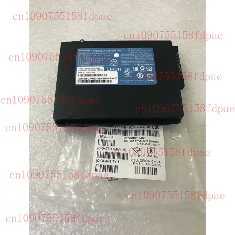 BT-000318-01 بطارية OEM لسلسلة زيبرا TC70 TC75 TC7X 4500mAh BTRY-TC7X-46MPP-01 #2
