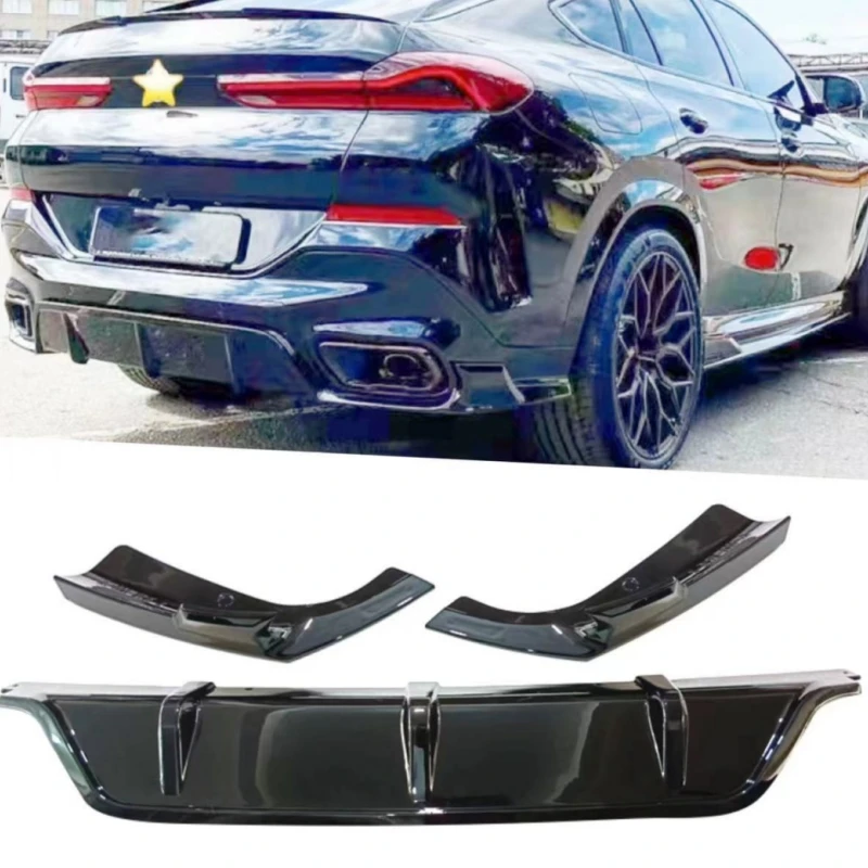 

Rear bumper spoiler For BMW X6 G06 2020-2023