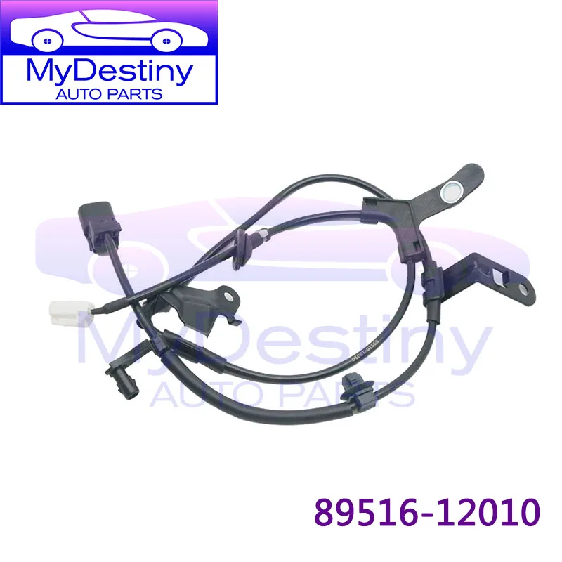 Rear Right ABS Wheel Speed Sensor for Toyota Matrix Corolla 4 Cyl 1.8L 2003-2008 Engine 1ZZFE 2ZZGE New 89516-02030 89516-12010