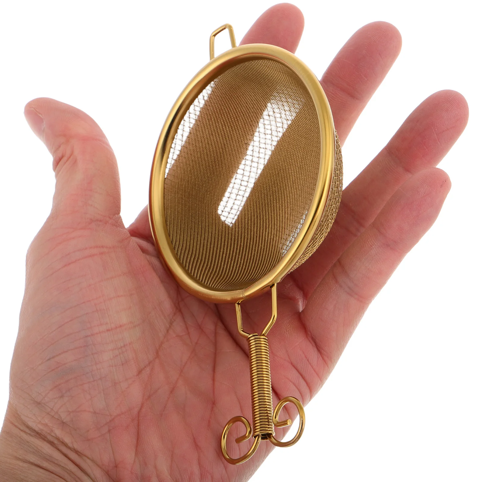 

Stainless Steel Fine Mesh Tea Strainer Infuser Long-Lasting Reusable Tea Filter for Travel Teapots Cups Metal Strainer