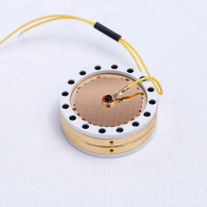 Professional Large Diaphragm Mic Capsule Gold Plated Diaphragm Condenser Microphone Head for Live Streaming Studio Recording
