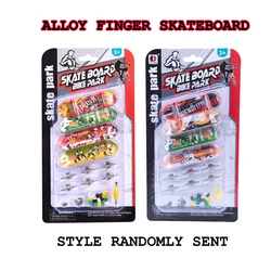 Blister Card Package 4pcs Self Assembling Finger Skateboarding DIY finger skateboard for Kids&Adult