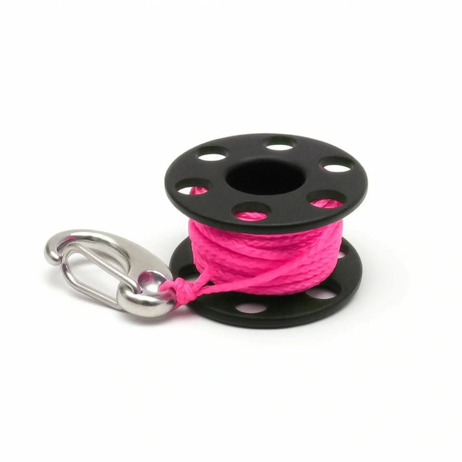 Sporty Mini Spinning Pendant Reel Charm for Backpack Key Ring Bag Aluminum Alloy Cute Decorative Clip on Pendant