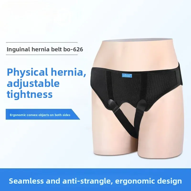 

Invisible Groin Hernia Truss for Adult Men, Seamless Support Belt for Elderly Inguinal Hernia Relief, Comfortable & Reusable