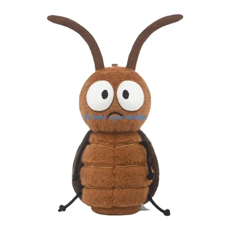090B Caterpillars/Fly/Cockroach/Dragonflies Doll Lovely Insect Stuffe Animal Toy Plush Pranks Spoofs Stuff Toy Home Decors