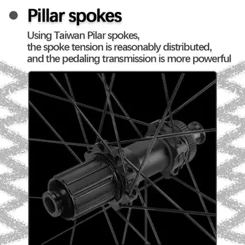 8 最佳銷售 28孔碳纖維輪圈 700c - №3