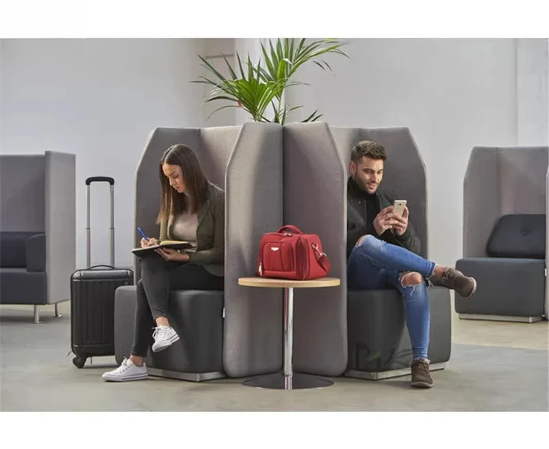Modern simple single sofa, sitting area, waiting area, card seat, leisure business meeting, private negotiation area, sofa